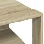 Mesa de centro madera ingeniería roble Sonoma 51,5x51,5x30 cm de , Mesas de centro - Ref: Foro24-848138, Precio: 34,53 €, Des...