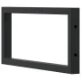 Soportes estante de lavabo 2 uds rectangular acero negro by , Supports and crossbars - Ref: Foro24-4007272, Price: 43,14 €, D...