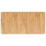 Estante de lavabo de pared de acero y madera maciza de roble de , Tocadores de baño - Ref: Foro24-3302397, Precio: 123,92 €, ...