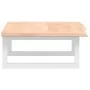 Estante de lavabo de pared de acero y madera maciza de roble de , Tocadores de baño - Ref: Foro24-3302540, Precio: 60,15 €, D...