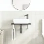 Estante de lavabo de pared de acero y madera maciza de roble by , bathroom vanities - Ref: Foro24-3302582, Price: 68,76 €, Di...