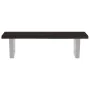 Estante de lavabo de pared de acero y madera maciza de roble by , bathroom vanities - Ref: Foro24-3302582, Price: 68,76 €, Di...