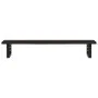Estante de lavabo de pared de acero y madera maciza de roble de , Tocadores de baño - Ref: Foro24-3302589, Precio: 69,36 €, D...
