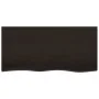 Estante de lavabo de pared de acero y madera maciza de roble by , bathroom vanities - Ref: Foro24-3302627, Price: 86,52 €, Di...