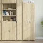 Aparador de madera de ingeniería roble Sonoma 30x42,5x185 cm de , Aparadores - Ref: Foro24-3281394, Precio: 131,78 €, Descuen...