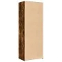 Aparador alto madera de ingeniería roble ahumado 70x42,5x185 cm de , Aparadores - Ref: Foro24-3281431, Precio: 189,00 €, Desc...