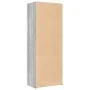 Aparador alto madera de ingeniería gris Sonoma 70x42,5x185 cm von , Sideboards - Ref: Foro24-3281425, Preis: 179,67 €, Rabatt: %