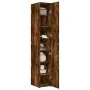Aparador de madera de ingeniería roble ahumado 30x42,5x185 cm von , Sideboards - Ref: Foro24-3281396, Preis: 128,03 €, Rabatt: %