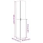 Aparador de madera de ingeniería roble ahumado 30x42,5x185 cm von , Sideboards - Ref: Foro24-3281396, Preis: 128,03 €, Rabatt: %
