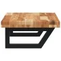 Estante de lavabo de pared acero y madera maciza de acacia de , Tocadores de baño - Ref: Foro24-3302743, Precio: 96,95 €, Des...