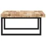 Estante de lavabo de pared acero y madera maciza de acacia von , Badezimmerwaschtische - Ref: Foro24-3302909, Preis: 154,54 €...