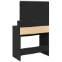 Tocador con luces LED negro 80x41x134,5 cm by , Bedroom Dressers - Ref: Foro24-848186, Price: 169,09 €, Discount: %