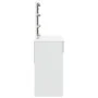 Tocador con luces LED blanco 100x40x130 cm de , Tocadores para dormitorios - Ref: Foro24-848192, Precio: 162,88 €, Descuento: %