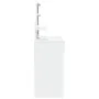 Tocador con luces LED blanco 100x40x130 cm de , Tocadores para dormitorios - Ref: Foro24-848199, Precio: 163,08 €, Descuento: %