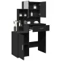 Tocador con mueble negro 80x35x132 cm de , Tocadores para dormitorios - Ref: Foro24-848235, Precio: 136,23 €, Descuento: %