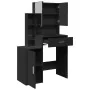 Tocador con mueble negro 80x35x132 cm de , Tocadores para dormitorios - Ref: Foro24-848235, Precio: 136,23 €, Descuento: %