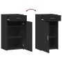 Aparador de madera de ingeniería negro 50x42,5x93 cm de , Aparadores - Ref: Foro24-846293, Precio: 124,76 €, Descuento: %