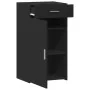 Aparador de madera de ingeniería negro 50x42,5x93 cm de , Aparadores - Ref: Foro24-846293, Precio: 124,76 €, Descuento: %