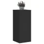 Soportes de plantas 2 uds madera ingeniería negro 30x30x70 cm de , Soportes para macetas - Ref: Foro24-852925, Precio: 77,27 ...