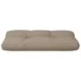 Cojín para sofá de palets de tela gris taupé 80x40x12 cm by , Cushions for chairs and sofas - Ref: Foro24-360609, Price: 24,1...