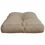 Cojín para sofá de palets de tela gris taupé 80x40x12 cm by , Cushions for chairs and sofas - Ref: Foro24-360609, Price: 24,1...
