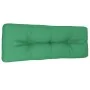 Cojín para sofá de palets de tela verde 120x40x12 cm de , Cojines para sillas y sofás - Ref: Foro24-360628, Precio: 26,69 €, ...