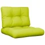Cojines para sofá de palets 2 unidades tela verde claro by , Cushions for chairs and sofas - Ref: Foro24-360656, Price: 35,40...