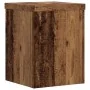 Soportes de plantas 2 uds madera roble envejecido 15x15x20 cm von , Topfständer - Ref: Foro24-852895, Preis: 25,05 €, Rabatt: %