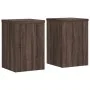 Soportes de plantas 2 uds madera marrón roble 25x25x35 cm by , Pot stands - Ref: Foro24-852912, Price: 38,67 €, Discount: %