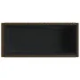 Jardinera con estante ratán sintético marrón de , Maceteros y jardineras - Ref: Foro24-366385, Precio: 76,59 €, Descuento: %