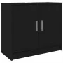 Armario para lavabo madera de ingeniería negro 63x29x55 cm by , Bathroom furniture - Ref: Foro24-848095, Price: 62,97 €, Disc...