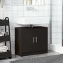 Armario para lavabo madera de ingeniería negro 63x29x55 cm by , Bathroom furniture - Ref: Foro24-848095, Price: 62,97 €, Disc...