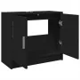 Armario para lavabo madera de ingeniería negro 63x29x55 cm by , Bathroom furniture - Ref: Foro24-848095, Price: 62,97 €, Disc...