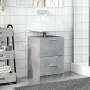 Armario de lavabo madera ingeniería gris hormigón 40x37x59 cm von , Badezimmermöbel - Ref: Foro24-848104, Preis: 68,98 €, Rab...