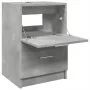 Armario de lavabo madera ingeniería gris hormigón 40x37x59 cm von , Badezimmermöbel - Ref: Foro24-848104, Preis: 68,98 €, Rab...