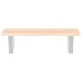 Estante de lavabo de pared de acero y madera maciza de roble by , bathroom vanities - Ref: Foro24-3302542, Price: 59,71 €, Di...