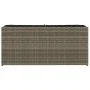 Jardineras con 2 maceteros 2 uds ratán PE gris 90x20x40 cm von , Töpfe und Pflanzgefäße - Ref: Foro24-3210515, Preis: 115,60 ...