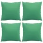 Cojines de sofá 4 unidades tela verde 40x40 cm by , Cushions for chairs and sofas - Ref: Foro24-360364, Price: 26,84 €, Disco...