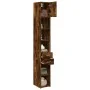 Armario estrecho madera ingeniería roble ahumado 30x42,5x225 cm by , Sideboards - Ref: Foro24-3281270, Price: 125,08 €, Disco...