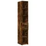 Armario estrecho madera ingeniería roble ahumado 30x42,5x225 cm by , Sideboards - Ref: Foro24-3281270, Price: 125,08 €, Disco...