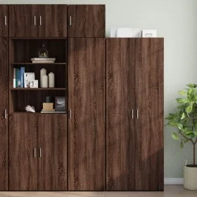 Armario estrecho madera ingeniería marrón roble 45x42,5x225 cm by , Sideboards - Ref: Foro24-3281293, Price: 197,58 €, Discou...