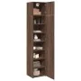 Armario estrecho madera ingeniería marrón roble 45x42,5x225 cm by , Sideboards - Ref: Foro24-3281293, Price: 197,52 €, Discou...