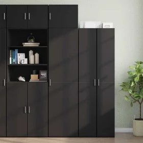 Armario estrecho madera de ingeniería negro 50x42,5x225 cm von , Sideboards - Ref: Foro24-3281302, Preis: 211,29 €, Rabatt: %