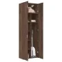 Armario de madera ingeniería marrón roble 70x42,5x225 cm by , Sideboards - Ref: Foro24-3281335, Price: 239,79 €, Discount: %