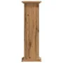 Soportes de planta madera ingeniería roble artisian 33x33x100cm de , Soportes para macetas - Ref: Foro24-852986, Precio: 57,8...