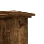 Soportes de plantas madera ingeniería roble ahumado 33x33x80 cm de , Soportes para macetas - Ref: Foro24-852973, Precio: 48,4...