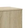 Soportes para plantas 2 uds madera roble Sonoma 33x33x100 cm von , Topfständer - Ref: Foro24-3307884, Preis: 117,38 €, Rabatt: %