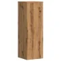 Soportes para plantas 2 uds madera roble artisian 33x33x100 cm de , Soportes para macetas - Ref: Foro24-3307890, Precio: 106,...