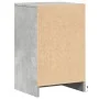 Mesita de noche con luces LED madera ingeniería gris hormigón de , Mesitas de noche - Ref: Foro24-852015, Precio: 79,01 €, De...