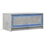 Mesa de centro con luces LED madera de ingeniería gris hormigón by , Coffee table - Ref: Foro24-851987, Price: 110,68 €, Disc...
